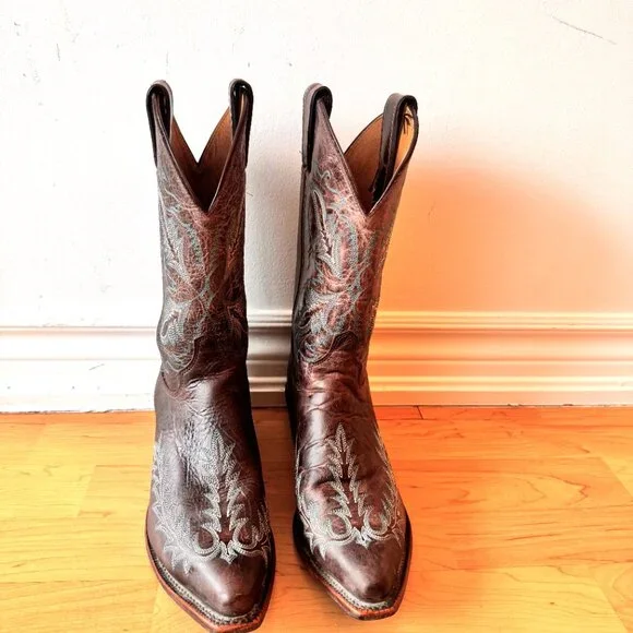 🤠 Justin Justin Bent Rail Cowboy Boots (BRL104) – Excellent Condition  size 8.5 - Picture 2 of 6